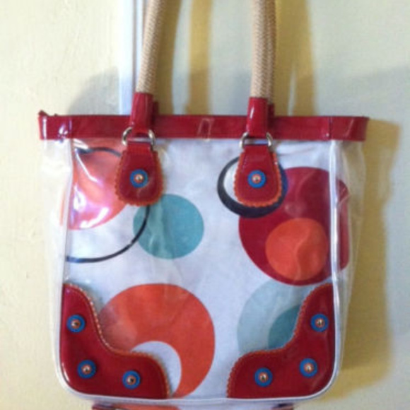 kate landry clear bag